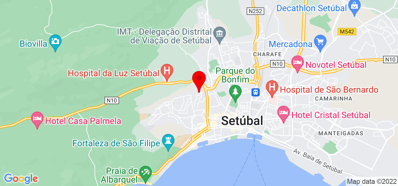 BUSINESS CLUB - Setúbal - Setúbal - Mapa