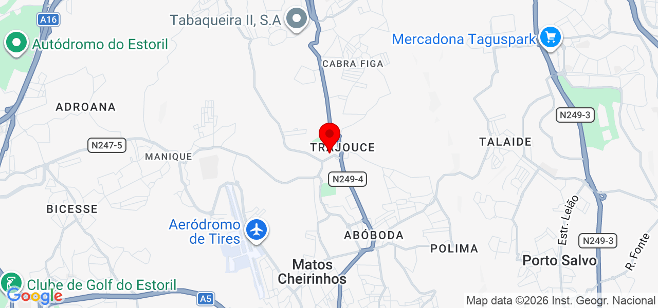 Cavadas Repair - Lisboa - Cascais - Mapa