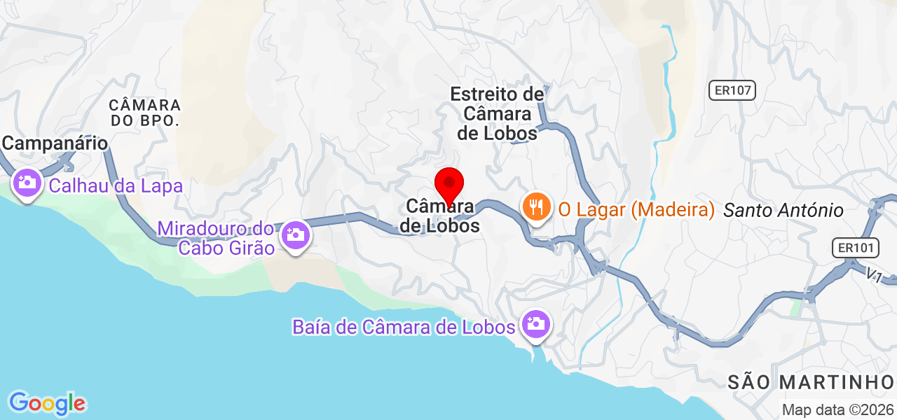 M.studio - Madeira - Câmara de Lobos - Mapa