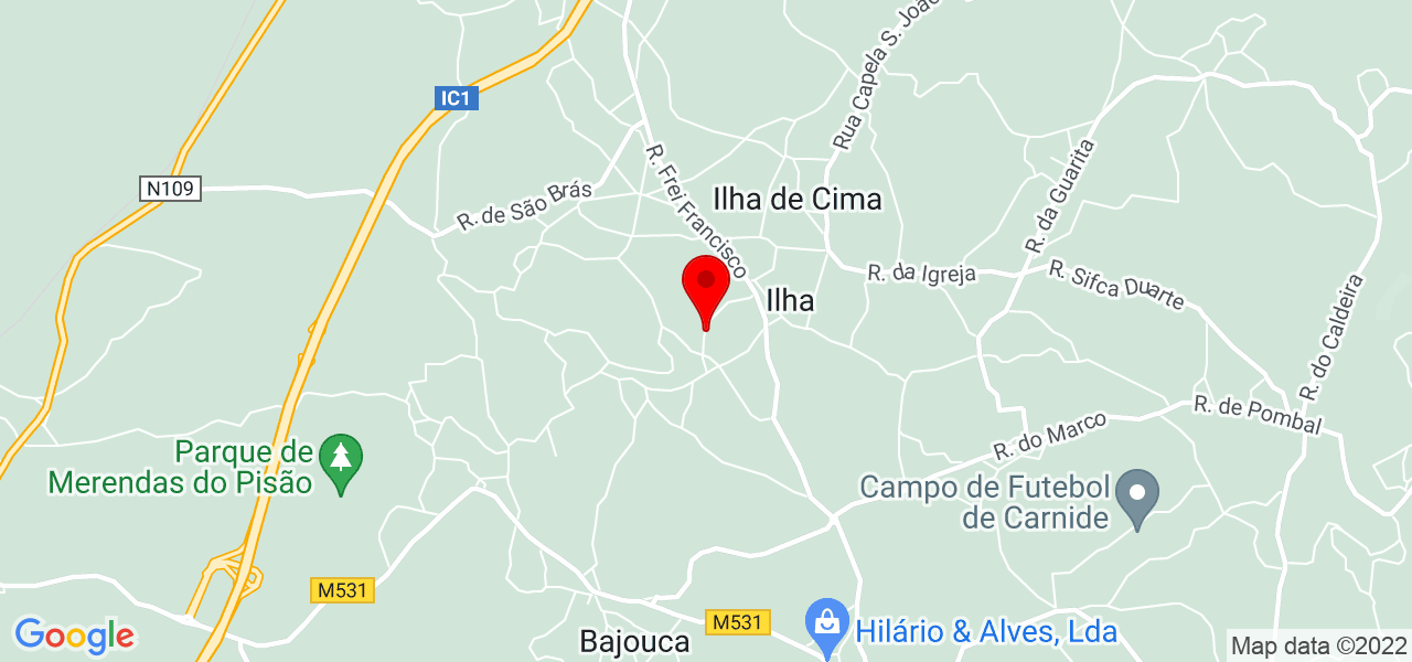 Rodrigo Silva - Leiria - Pombal - Map