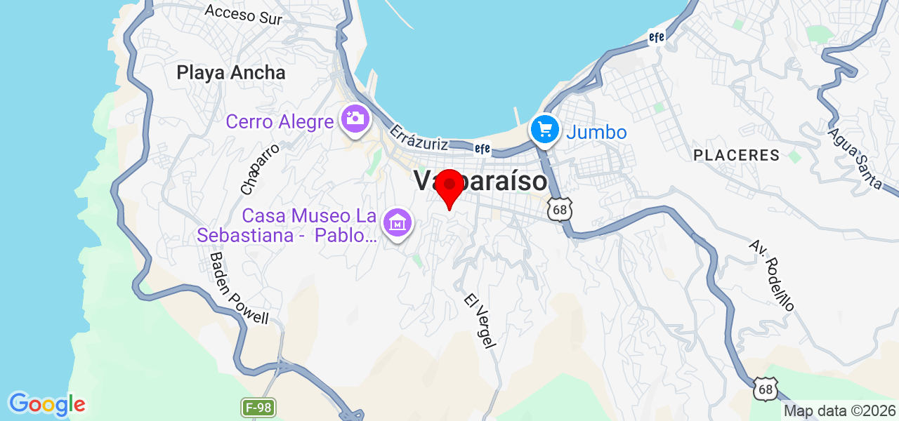 MV CEREMONIAS Y CELEBRACIONES - Valparaíso - Valparaíso - Map