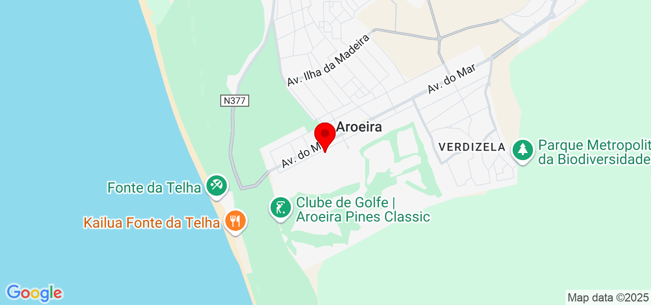 Rebeca - Setúbal - Almada - Map