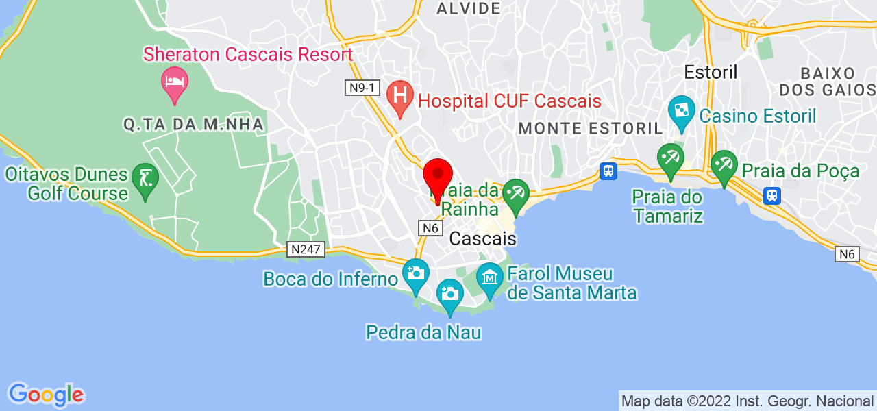 Ros&acirc;ngela Carvalho - Lisboa - Cascais - Mapa