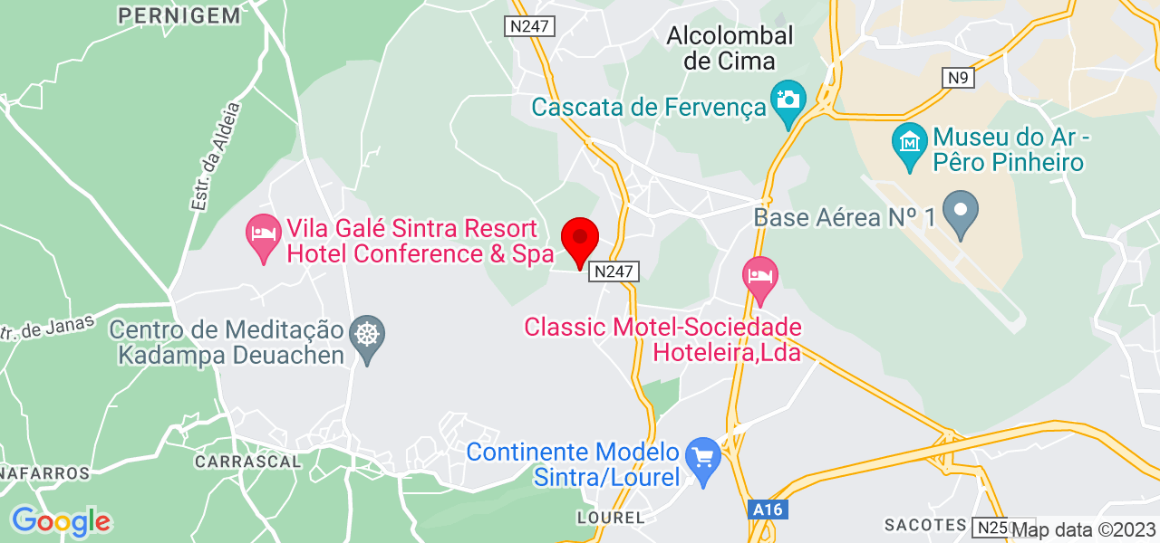 C&eacute;sar Tiago da silva - Lisboa - Sintra - Mapa