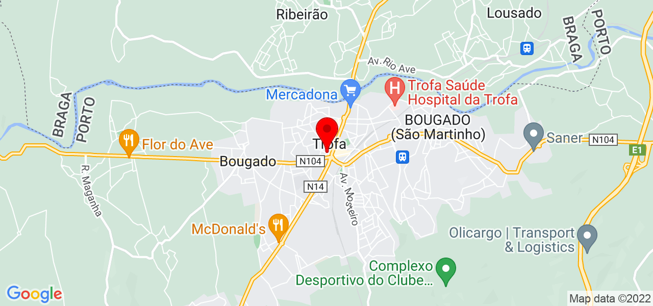 Viveiros da Boa Nova, Lda - Porto - Maia - Mapa