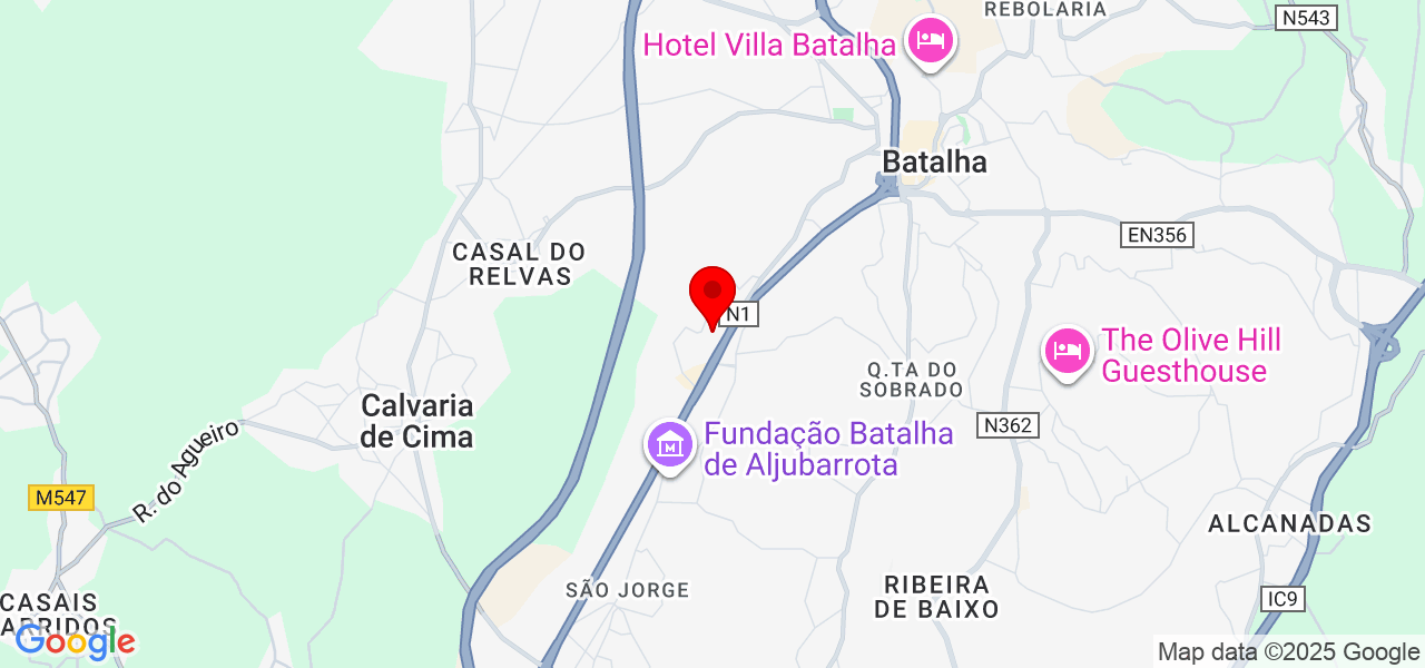 Yana Voichyshena - Leiria - Batalha - Mapa