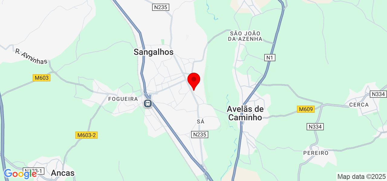 Pedreiro polivalente - Aveiro - Anadia - Mapa