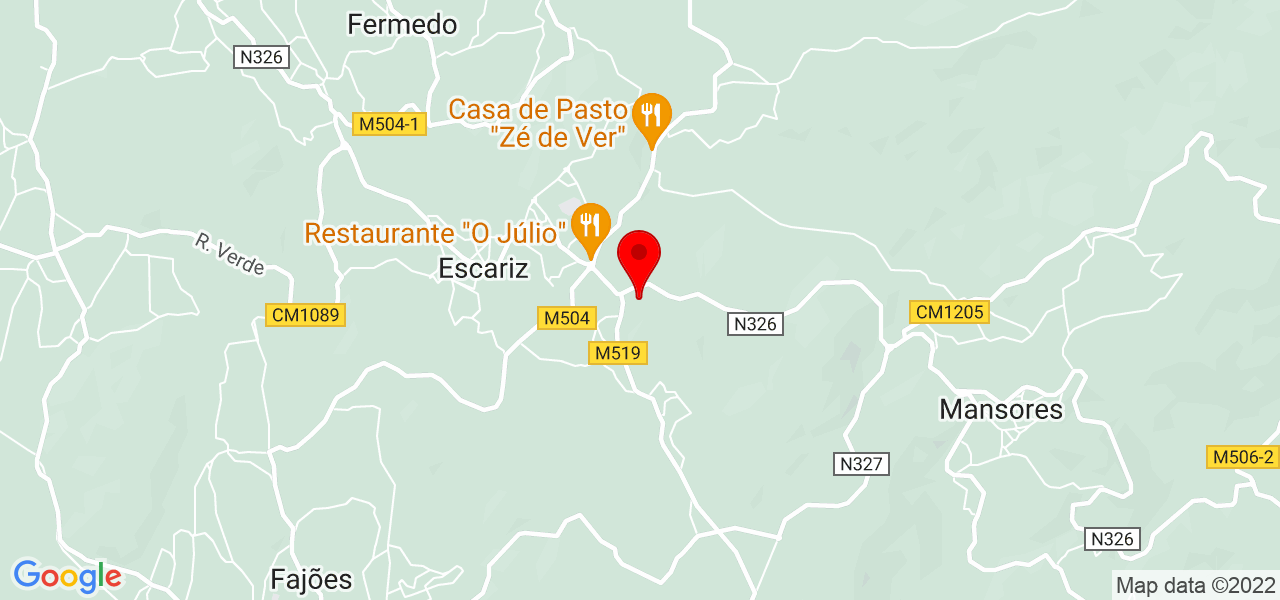 Paulo Soares - Aveiro - Arouca - Map