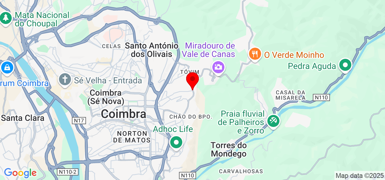 Beatriz Domingues - Coimbra - Coimbra - Karte