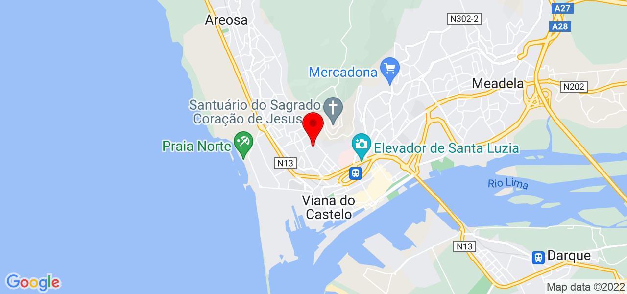 Ricardo Ribeiro - Viana do Castelo - Viana do Castelo - Mapa