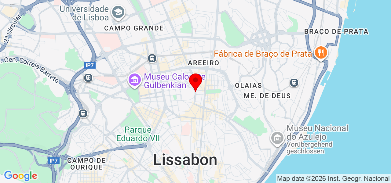 Agência Xves - Lisboa - Lisboa - Mapa