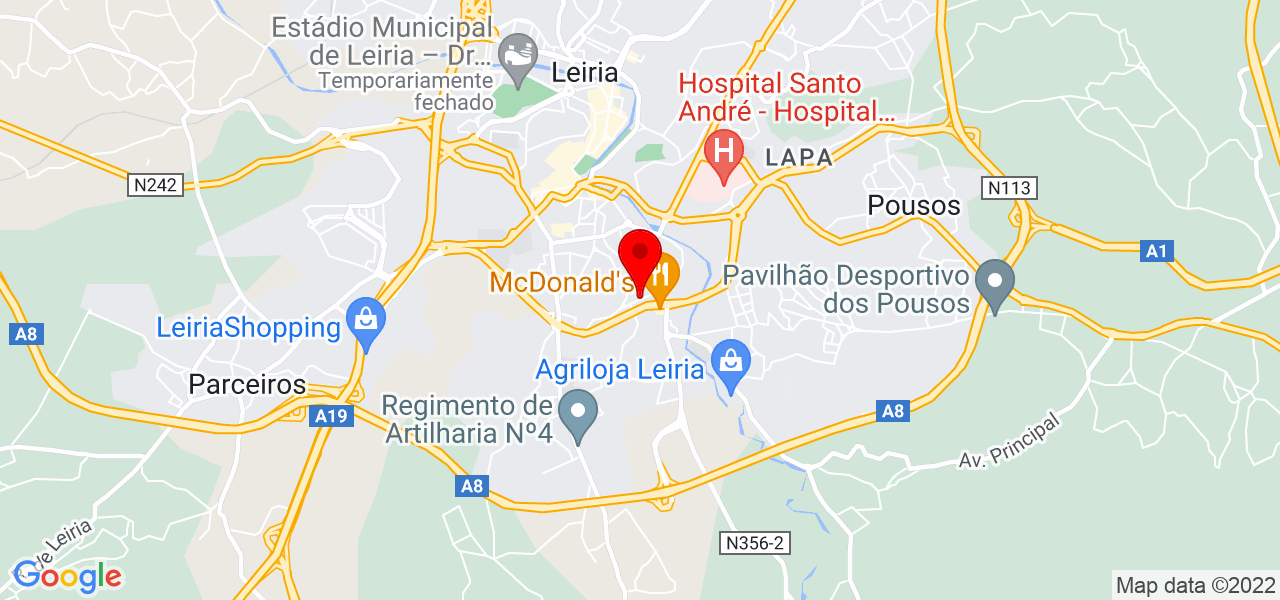 Ricardo Azevedo - Leiria - Leiria - Mapa