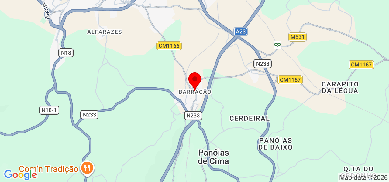Rosi cuidados - Guarda - Guarda - Mapa