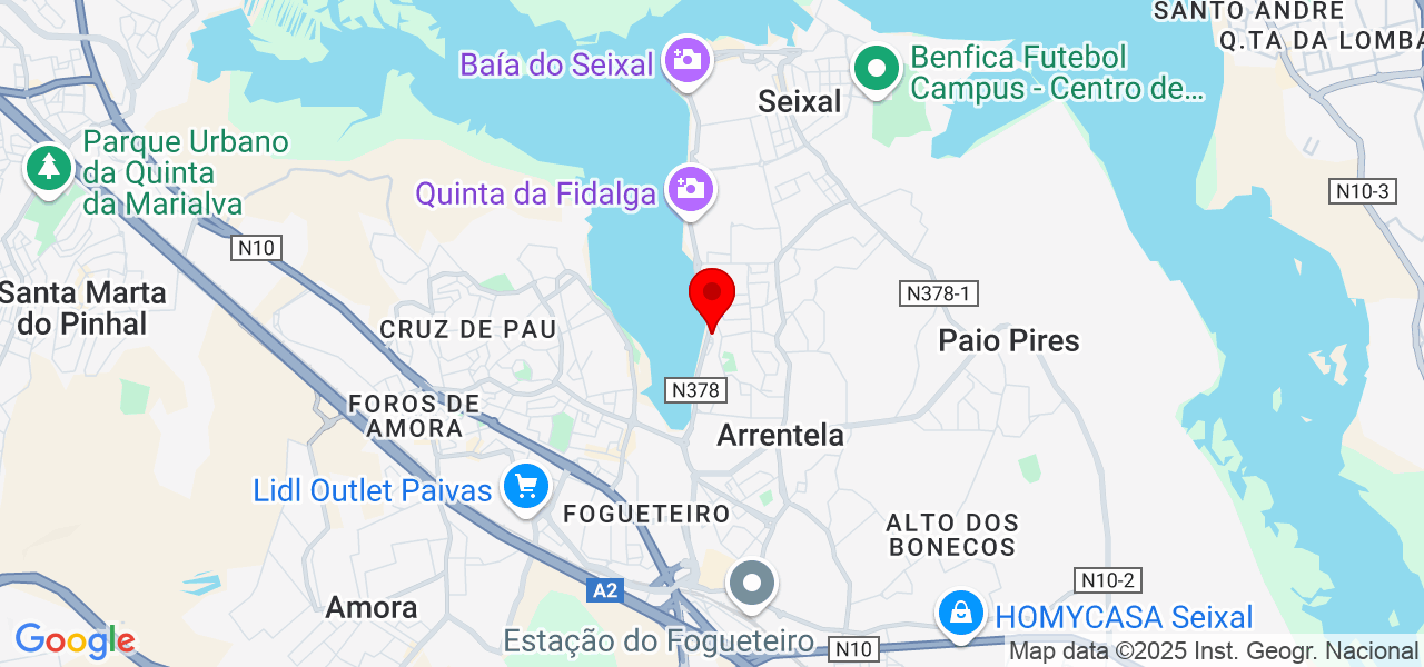 Kemilin Oliveira - Setúbal - Seixal - Map