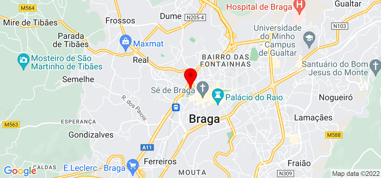 Sofia Sousa - Braga - Braga - Mapa