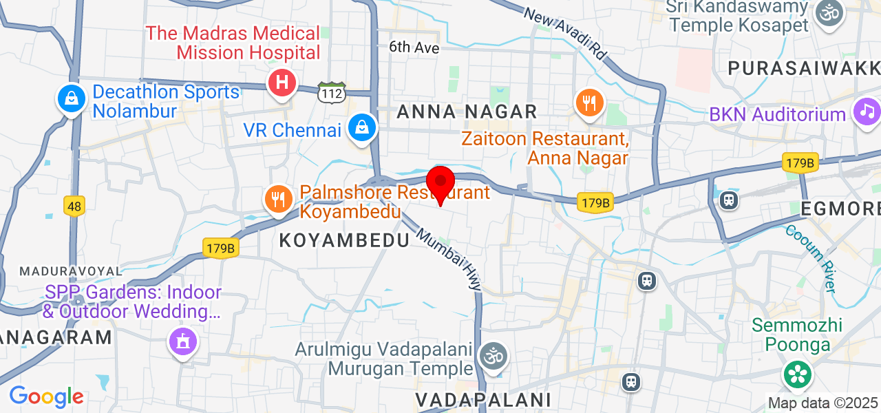 Surya.s - Chennai - Egmore Nungambakkam - Map
