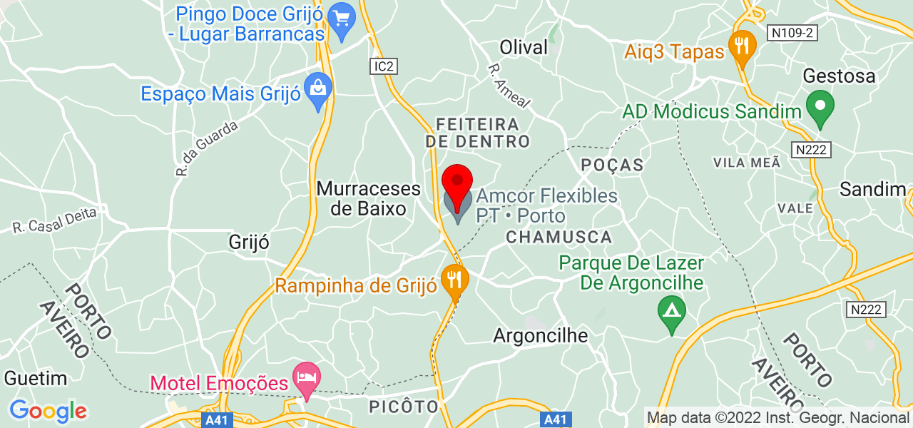 Paulo Pinho - Porto - Vila Nova de Gaia - Mapa