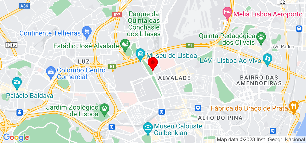Shelinha - Lisboa - Lisboa - Mapa