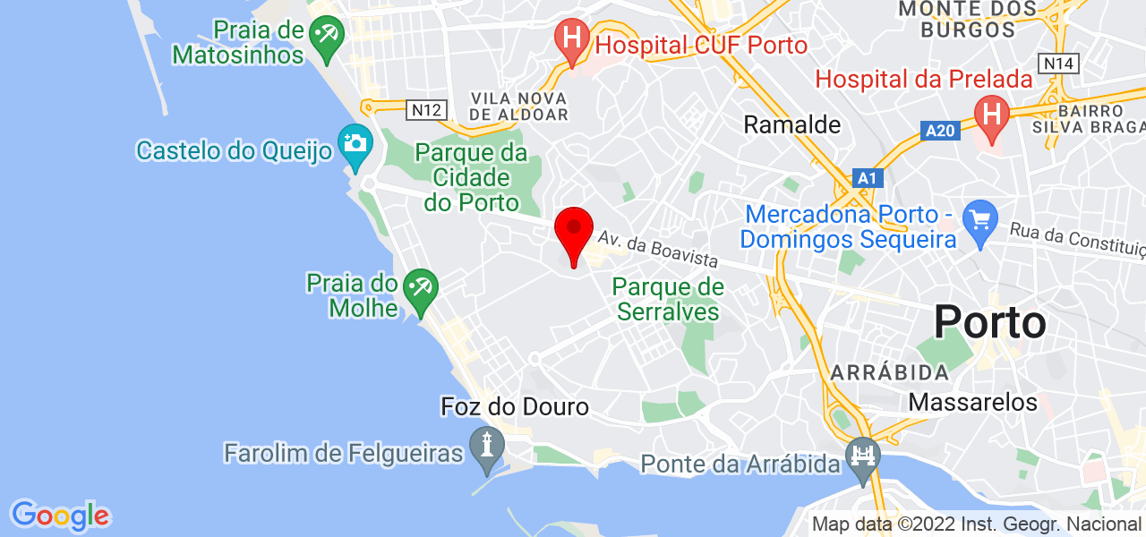 Tania Borges - Porto - Porto - Mapa