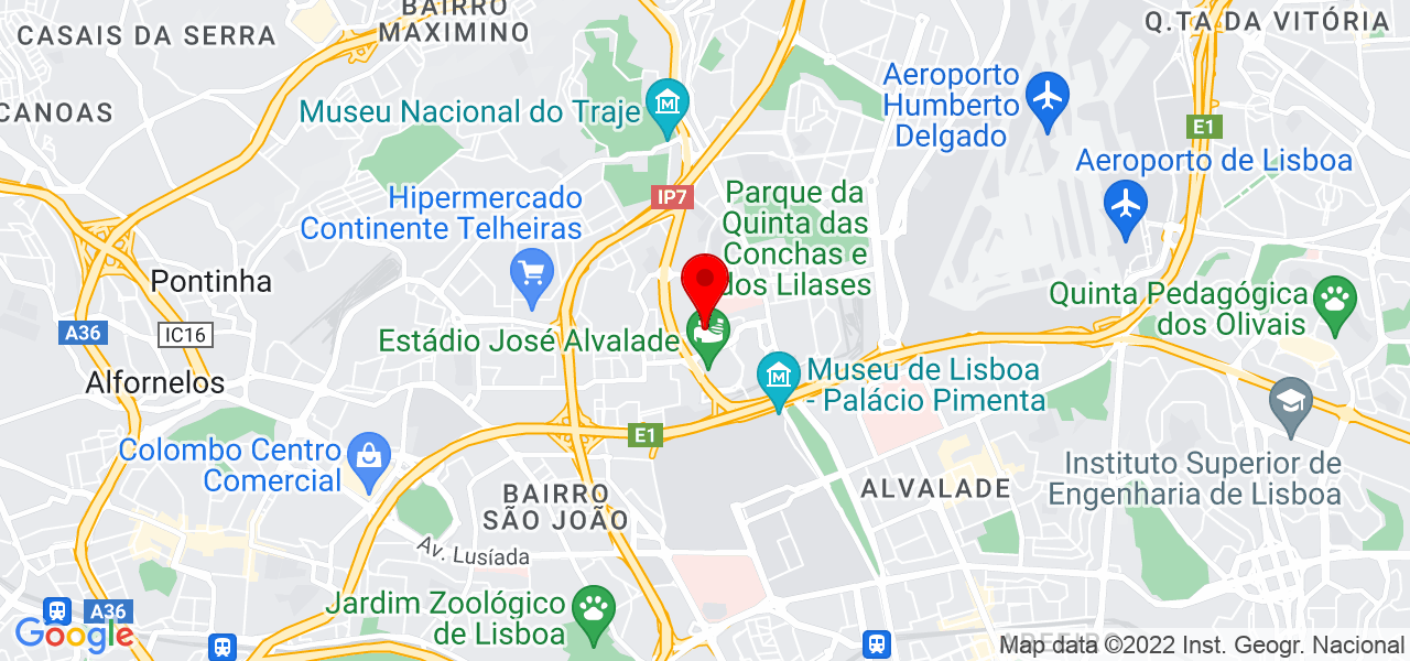 Magui - Lisboa - Lisboa - Mapa