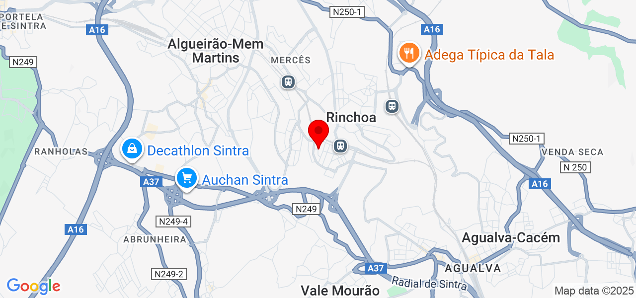 Nutricionista e Yogaterapeuta - Laura Phelino - Lisboa - Sintra - Mapa