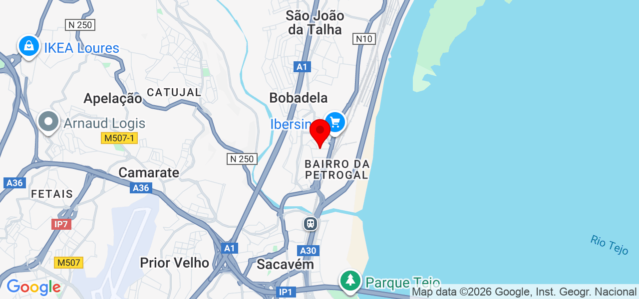 Rudy Show Company - Lisboa - Loures - Map