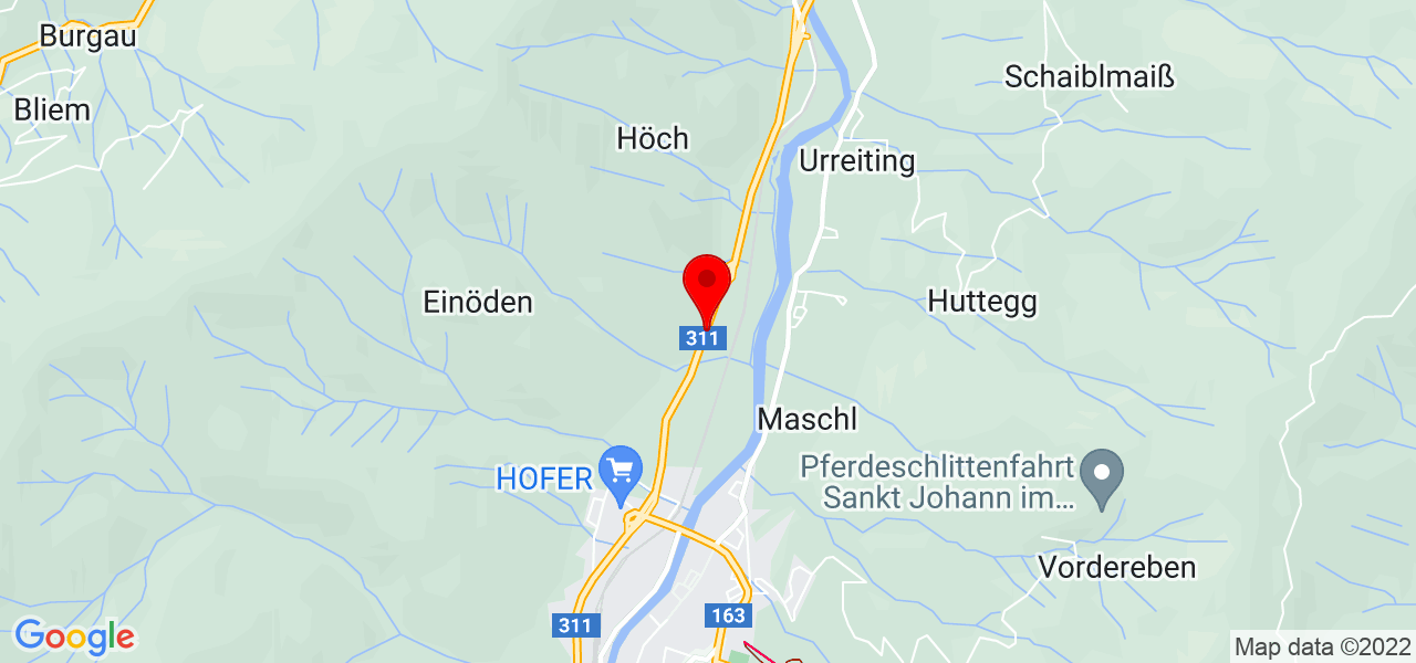 Adrienn L&aacute;szl&oacute; - Salzburg - Sankt Johann im Pongau - Karte