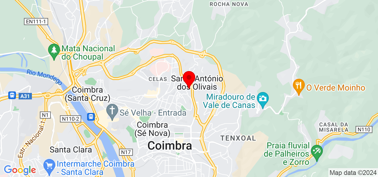 Anne - Coimbra - Coimbra - Mapa