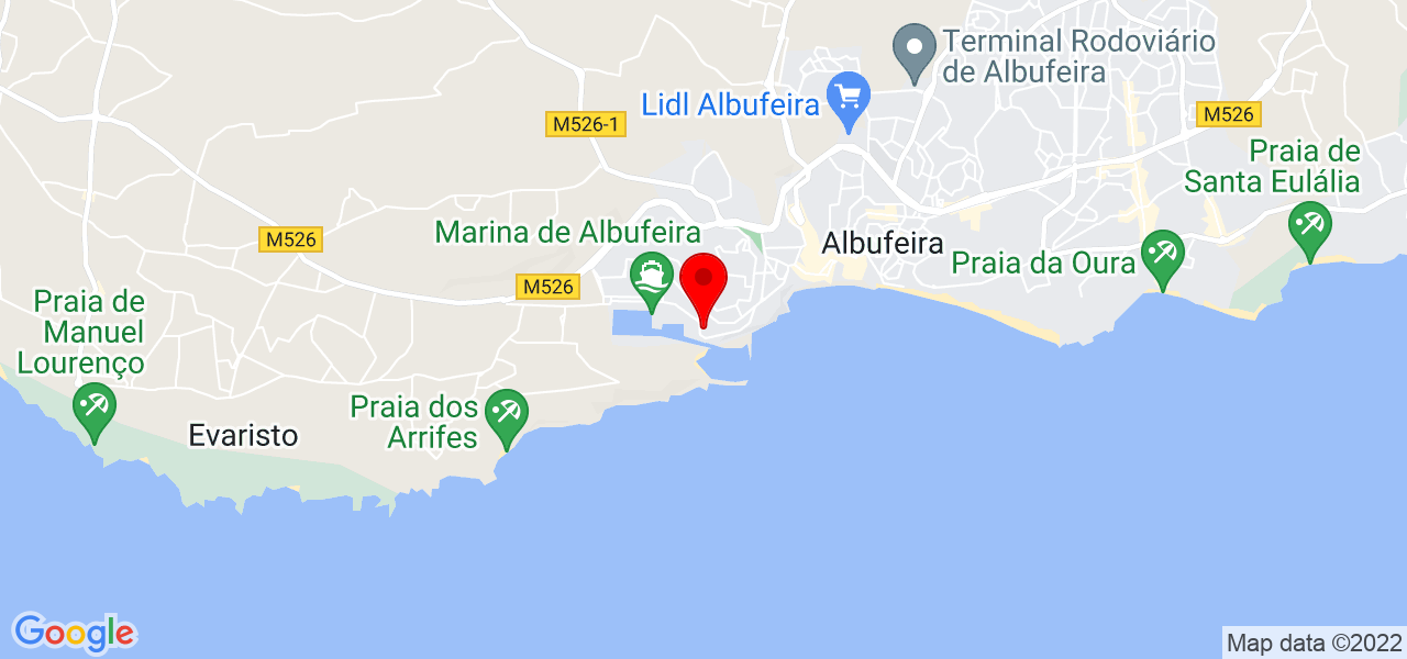 Requint - homestaging - Faro - Albufeira - Mapa