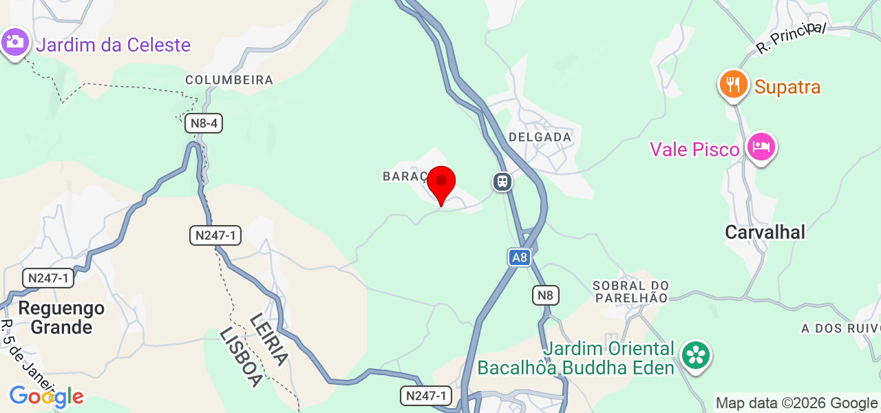 André Nunes - Leiria - Bombarral - Mapa