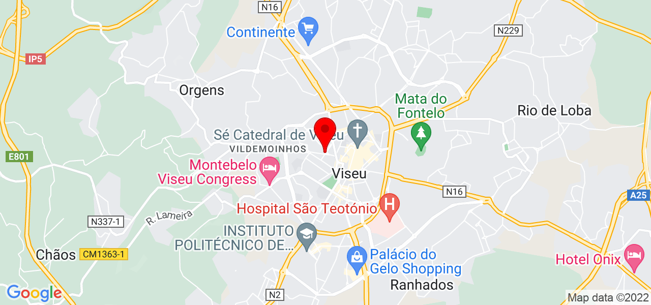 Georgina Rodrigues - Viseu - Viseu - Mapa