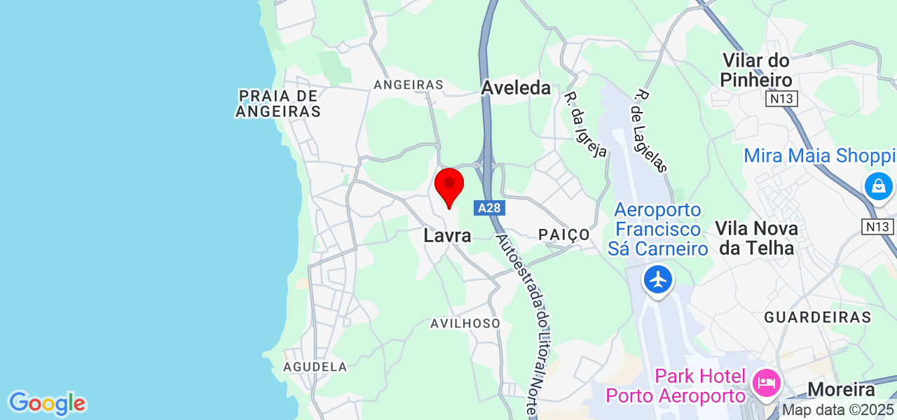 Ana Castro | Beleza Personalizada - Porto - Matosinhos - Mapa