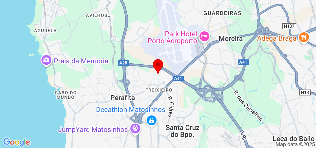 Chelcia da Rocha - Porto - Matosinhos - Map