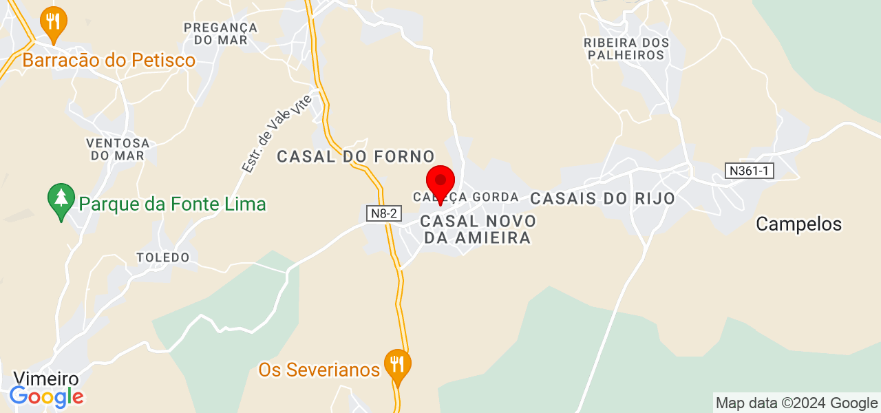 Ana Fonseca - Lisboa - Lourinhã - Mapa
