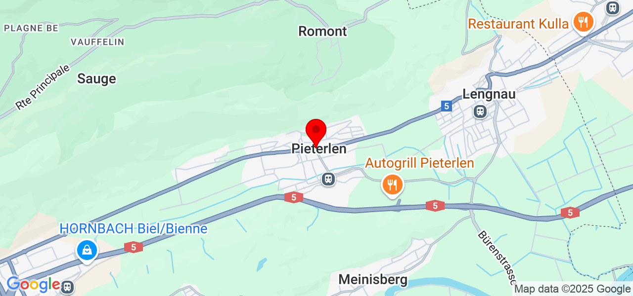 Firulescu Bauservice Real Estate Swiss - Bern - Pieterlen - Mapa