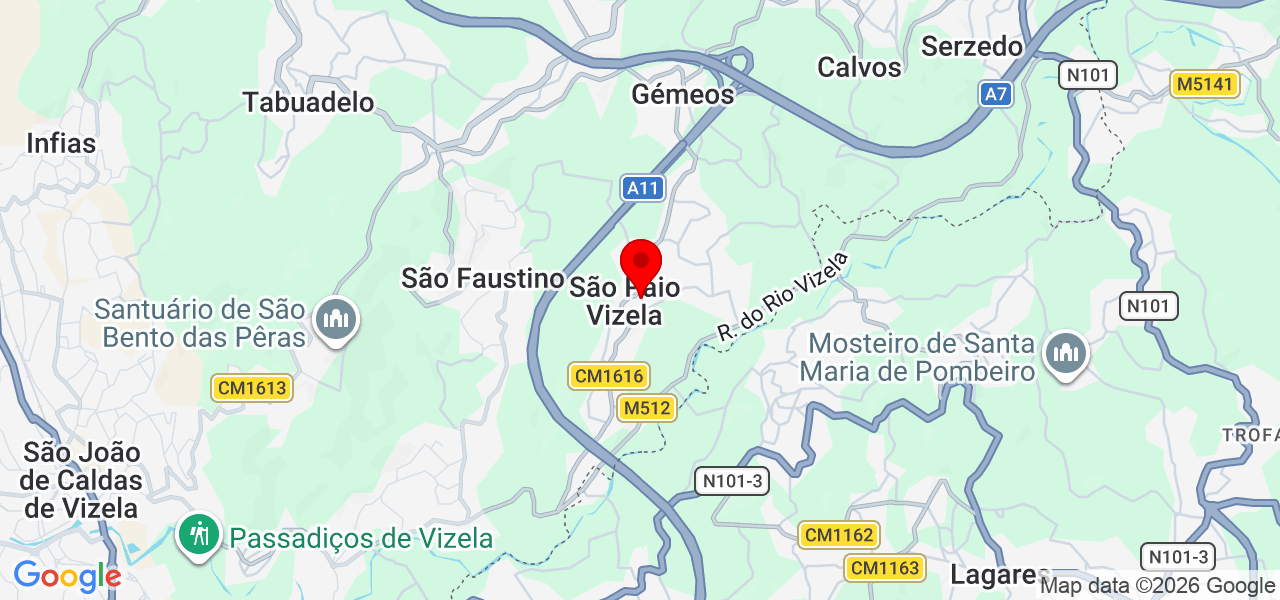 Leonor Pinto - Porto - Felgueiras - Mapa