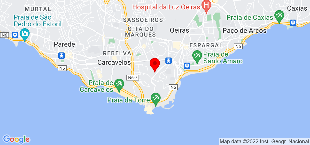 Mendes Montagens - Lisboa - Oeiras - Karte