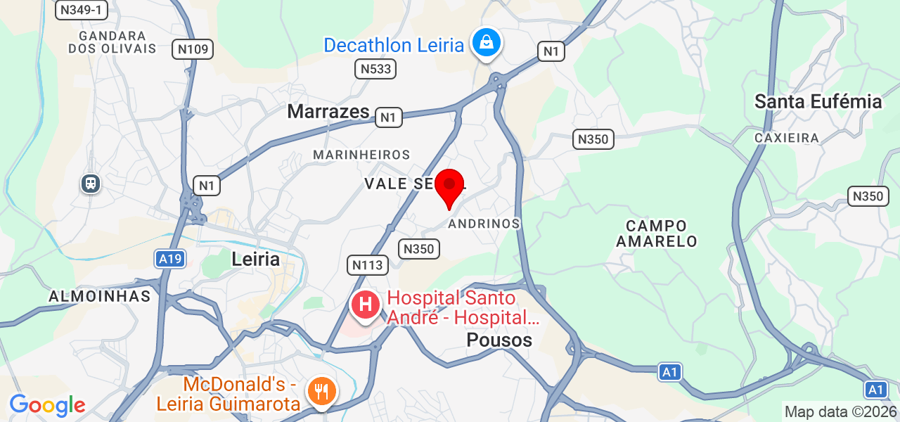 Personal Trainer Khrys - Leiria - Leiria - Map