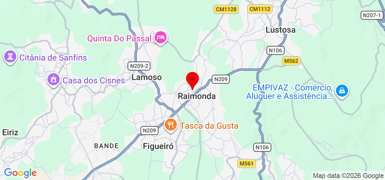 Hugo Silva - Porto - Paços de Ferreira - Map