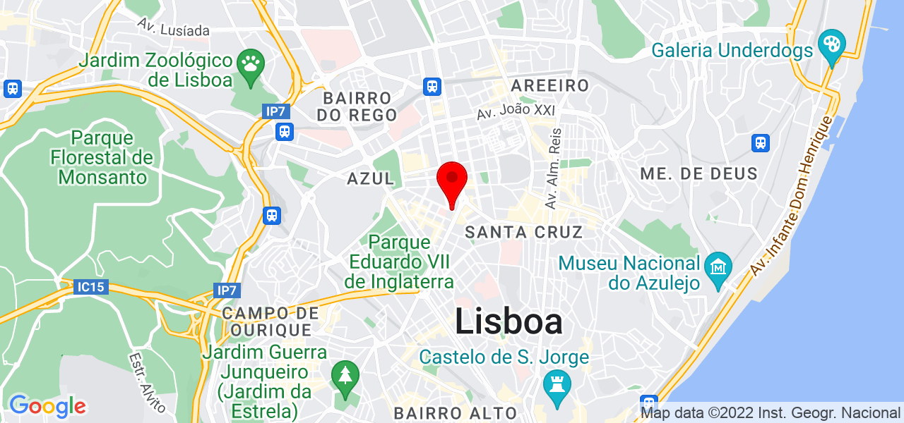 Help diarista - Lisboa - Lisboa - Mapa