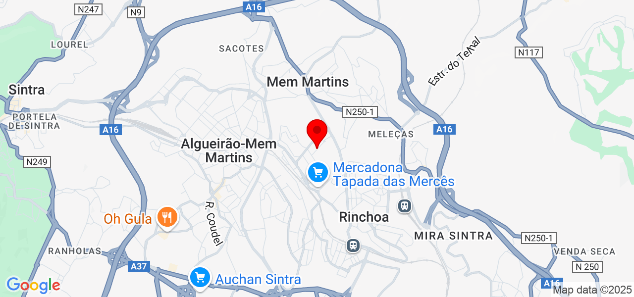 Rafael Maur&iacute;cio - Lisboa - Sintra - Map