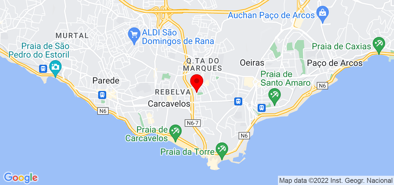 Michael Claro - Lisboa - Cascais - Mapa