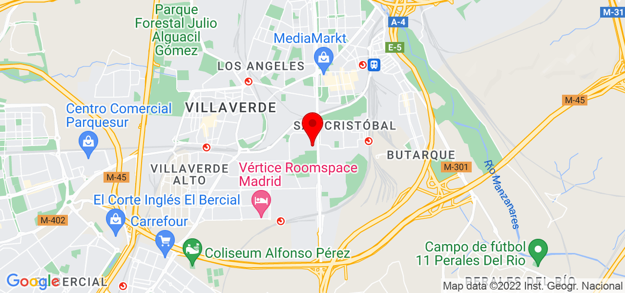 Cinthya Parra - Comunidad de Madrid - Madrid - Mapa
