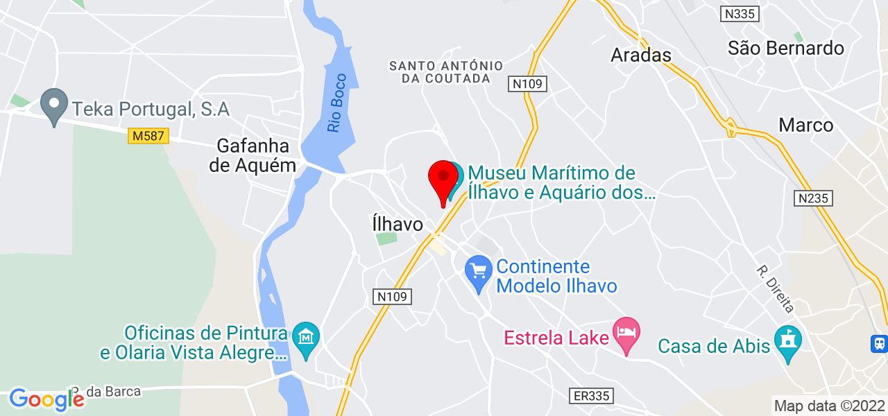 Carlos Marques - Aveiro - Ílhavo - Mapa