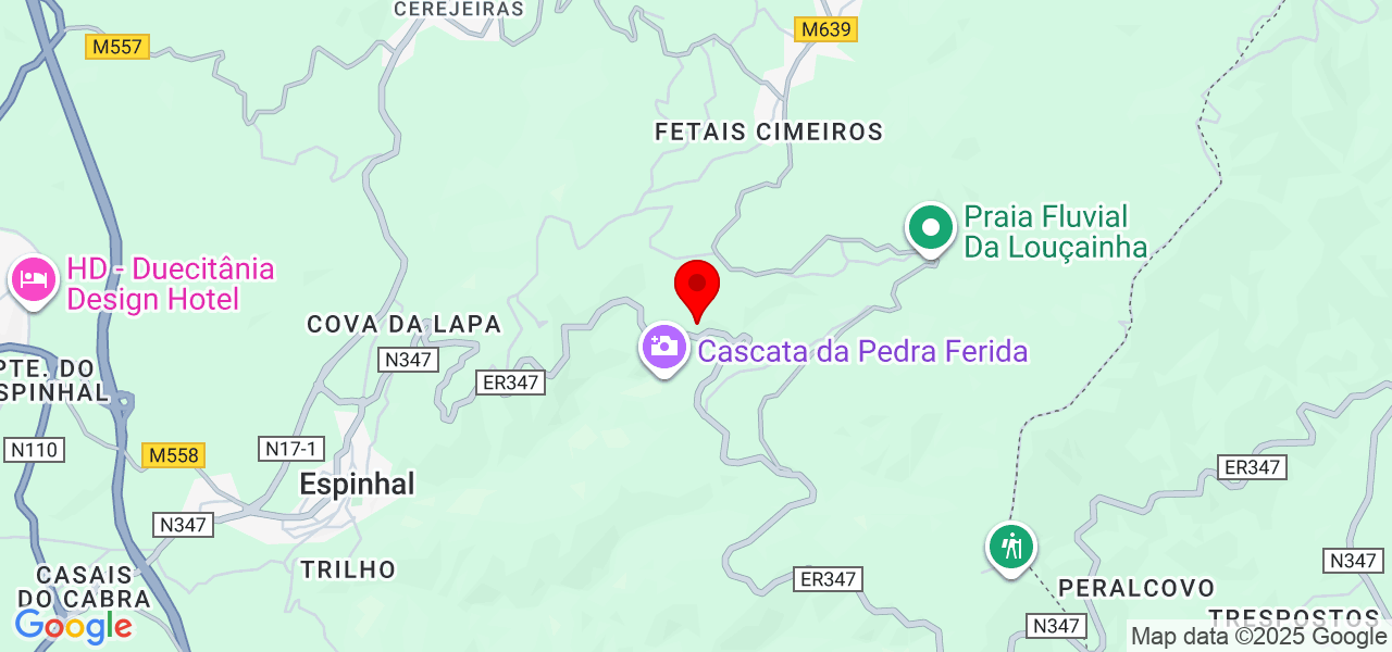 Limpezas domestica e em hotéis, copa, auxiliar de cozinha, - Coimbra - Penela - Mapa