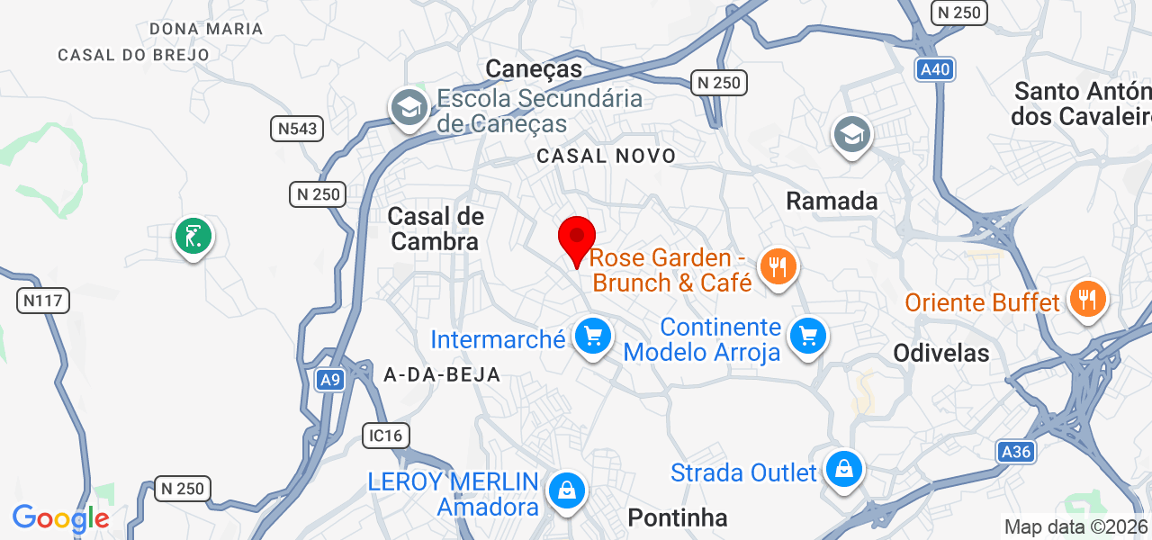Mike Nikul - Lisboa - Odivelas - Mapa
