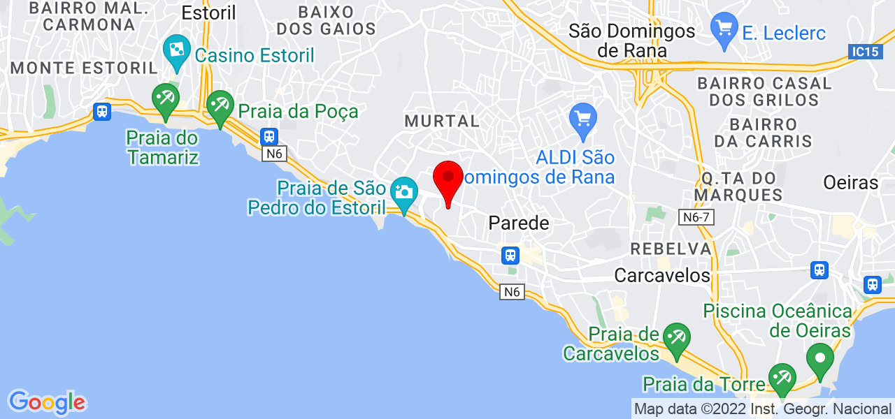 Rian Veiga - Lisboa - Cascais - Mapa