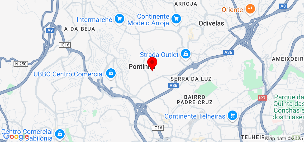 Mablue aka Joana - Lisboa - Odivelas - Karte