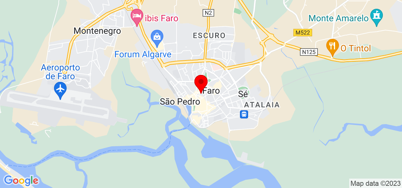 Sara - Faro - Faro - Mapa