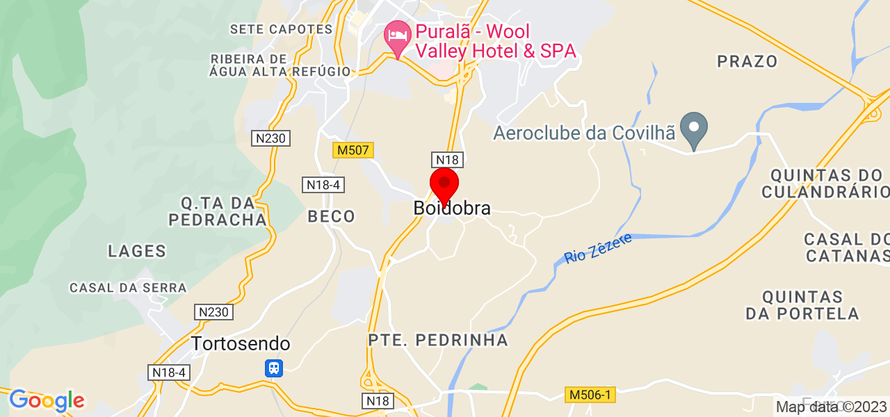 OnMemory Inform&aacute;tica, Lda - Castelo Branco - Covilhã - Mapa